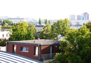 Blick über Berlin Friedrichshain